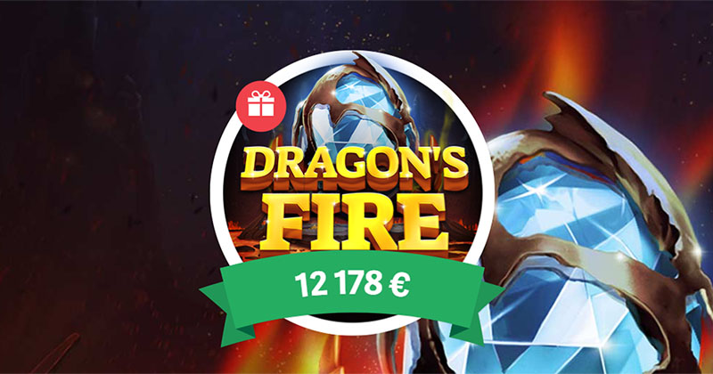 Võta mängus Dragon's Fire kuni 210 tasuta keerutust