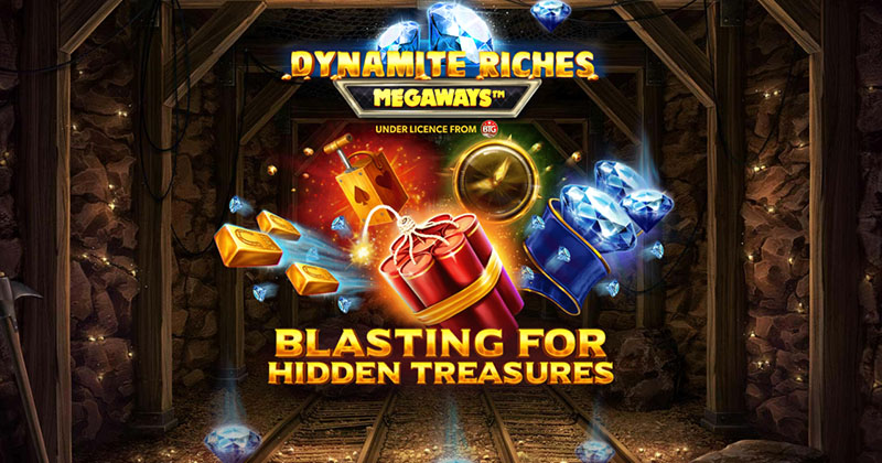 10-sissemaksega 25 tasuta spinni mängus Dynamite Riches Megaways
