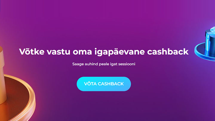 Winnerz kasiino cashback – iga päev raha või tasuta spinnid