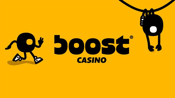 Boost Casino tervitusboonus - 100% kuni €250 ja 50 tasuta keerutust