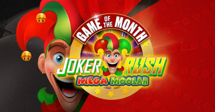 Joker Rush Mega Moolah slotikas