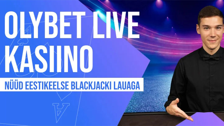 OlyBet'is nüüd eestikeelne pärisdiileriga live-blackjacki laud